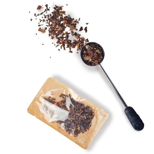 MagicT - Daily - Morning Rendezvous 75g Start your day with the aromatic blend of dried apple, dried quince and cinnamon. The natural sweetness of this three-ingredient blend would amaze you and make you ready to start your day with the best caffeine-free drink. By the way, we have a nickname for it: Liquid Apple Crumble!