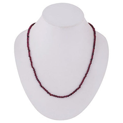 Coro Jewellery Necklace Garnet Bead SKU: NG501