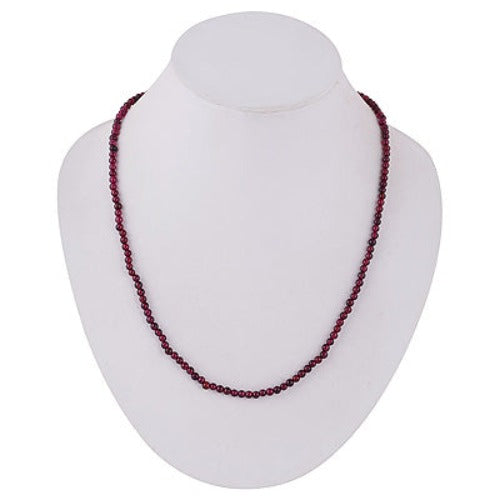Coro Jewellery Necklace Garnet Bead  SKU: NG501