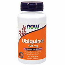 NOW Ubiquinol 100mg 60 SoftGels What is Ubiquinol?  Highly Bioavailable Ubiquinol is the reduced and active free radical quencher form of Coenzyme Q10 (CoQ10). CoQ10 is found in all cells of the body, with especially high concentrations in the heart, and is essential to mitochondrial energy production and functions as a powerful, fat soluble, free radical scavenger. 