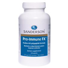SANDERSON Pro Immune FX 120 Capsules The immune system is an intricate network of specialised tissues, organs, cells, and chemicals that work together to defend the body against attacks by “foreign” invaders. These invaders are primarily microbes. The human body provides an ideal environment for many microbes. It is the immune system’s job to keep them out or, failing that, to seek out and destroy them.
