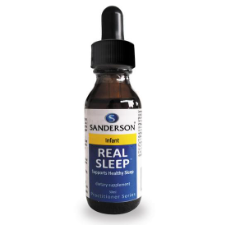 SANDERSON Real Sleep Infant 30ml Drops Developed by New Zealand and Canadian naturopathic and botanical experts, Sanderson Real Sleep Junior combines the best of botanical and homeopathic sleep support remedies with genuine Bach Flower essences to create a gentle support for healthy sleep patterns. The pleasant tasting drops are easy to use. They are non-habit forming and do not cause drowsy after effects.