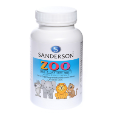 SANDERSON Zoo Kid’s Multi 90 Chewable Tablets Poor diet is not exclusively an adult issue. Children who don't look malnourished may still not be getting all the nutrients they need because they eat a diet high in processed or fast foods, sugar or other 'nasties'. A daily multi will plug any gaps in children's diets and help keep them healthy.