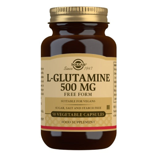 Solgar L-Glutamine 500 mg Veg 50 Caps