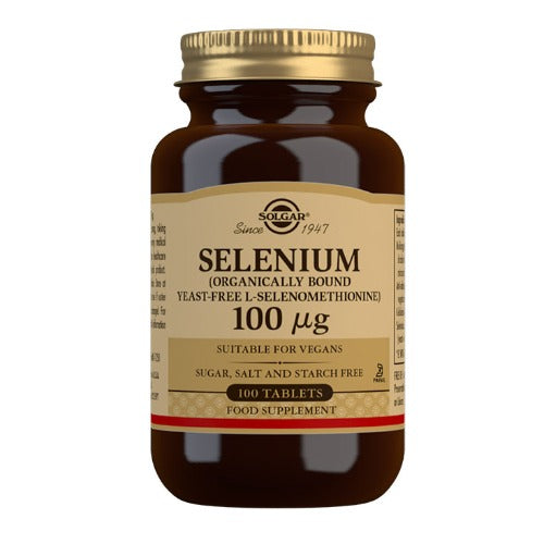 Solgar Selenium (Yeast-Free) 100 ?g Tablets