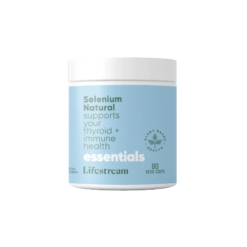 Lifestream Selenium Natural 90 VegeCaps Supporting a healthy thyroid and antioxidant protection. Do you want to combine support for a healthy immune system with antioxidant protection and support for your reproductive health?