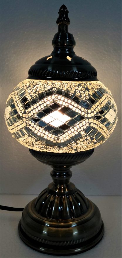Turkish Mosaic Lamp White