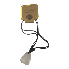 Tumblestone Pendant Clear Quartz SKU: TNCQ