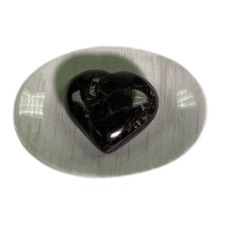 Tiphin Garnet Heart