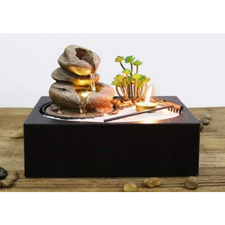 Water Feature Zen Garden 29x21x22CM Warm-white light SKU: WF40