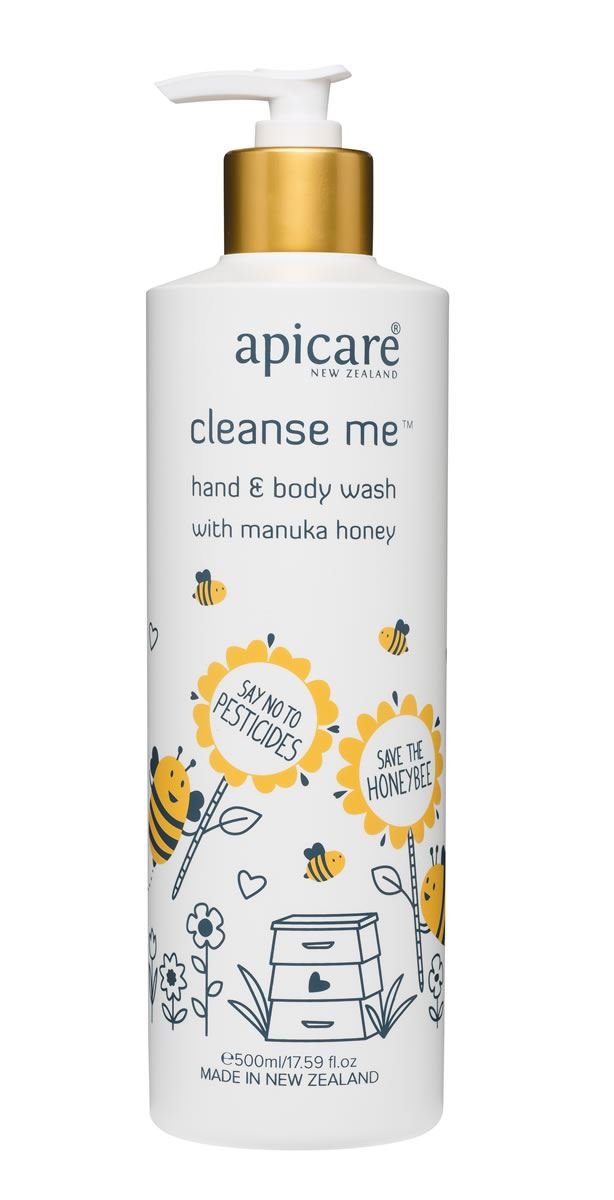 Apicare Cleanse Me Hand & Body Wash 500ml - 1st Stop Marshall's Health Shop, Gift Shop! - Heath and Natural Therapy New Brighton Christchurch - Naturopath