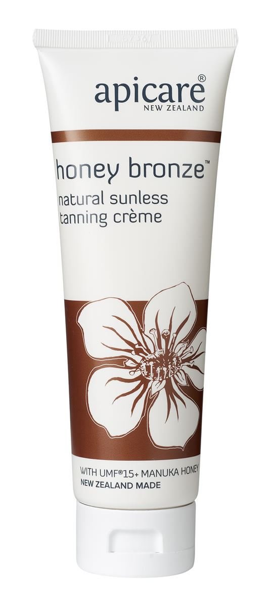 Apicare Honey Bronze Natural Sunless Tanning Cr?me 130g - 1st Stop Marshall's Health Shop, Gift Shop! - Heath and Natural Therapy New Brighton Christchurch - Naturopath