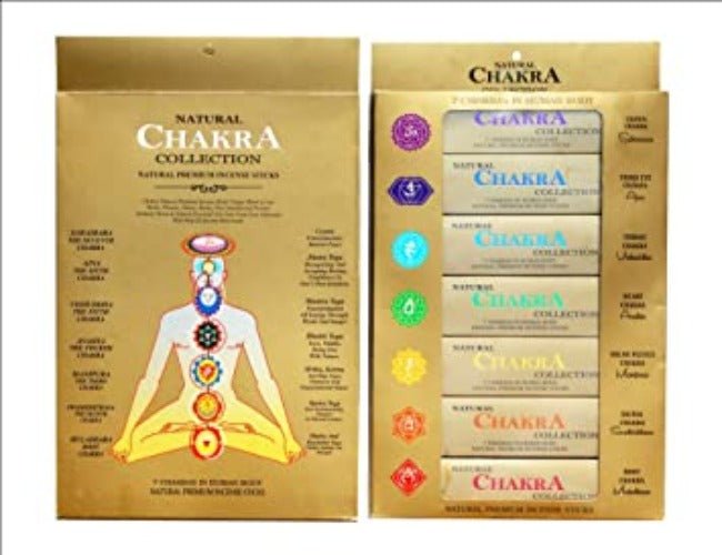 AYURVEDIC 7 CHAKRA COLLECTION - 15 Sticks - 1st Stop Marshall's Health Shop, Gift Shop! - Heath and Natural Therapy New Brighton Christchurch - Naturopath