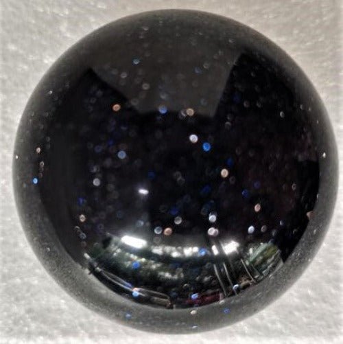 Blue Goldstone Sphere - 1st Stop Marshall's Health Shop, Gift Shop! - Heath and Natural Therapy New Brighton Christchurch - Naturopath
