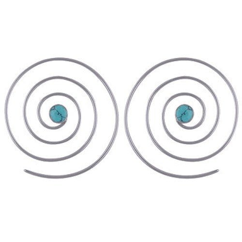 Coro Jewellery Turquoise Earring Sterling Silver SKU: ET520