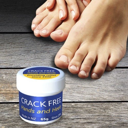 Crack Free Hands & Heels 65gm - 1st Stop Marshall's Health Shop, Gift Shop! - Heath and Natural Therapy New Brighton Christchurch - Naturopath