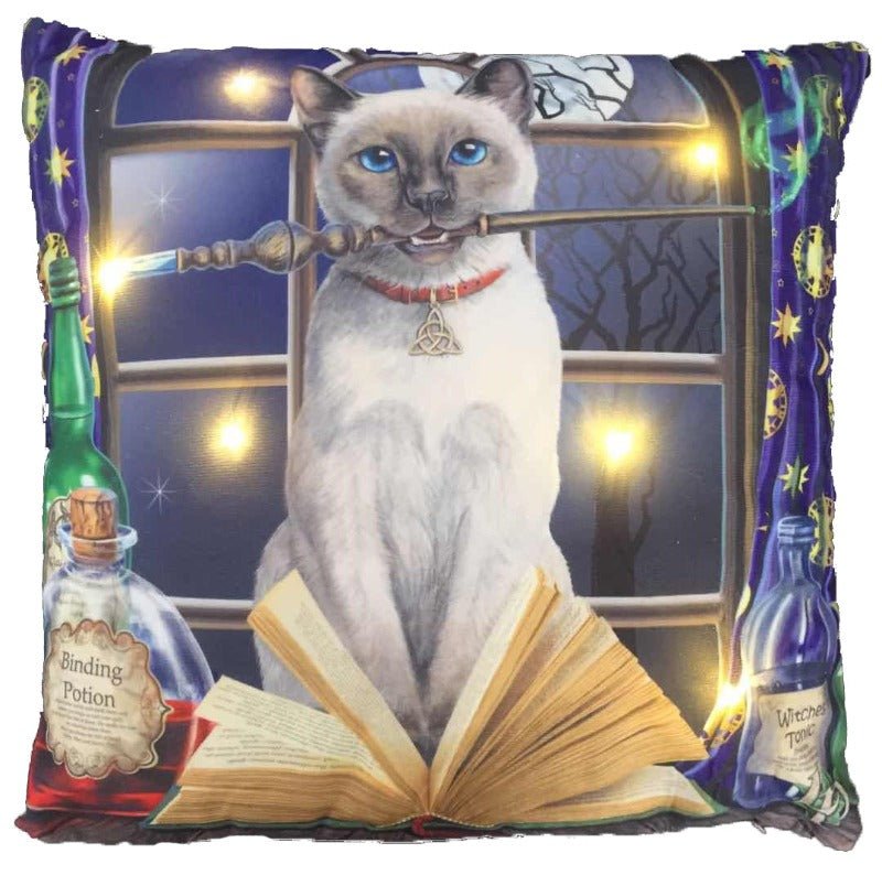 Cushion LED Lisa Parker Hocus Pocus - 1st Stop Marshall's Health Shop, Gift Shop! - Heath and Natural Therapy New Brighton Christchurch - Naturopath