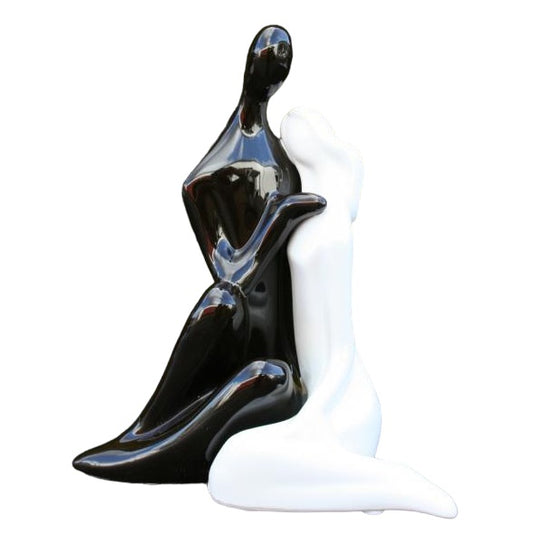 Dancing Figures Black/White (WX6562B)