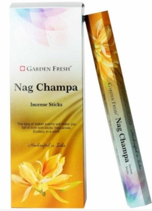 Garden Fresh Nag Champa Incense - 1st Stop Marshall's Health Shop, Gift Shop! - Heath and Natural Therapy New Brighton Christchurch - Naturopath