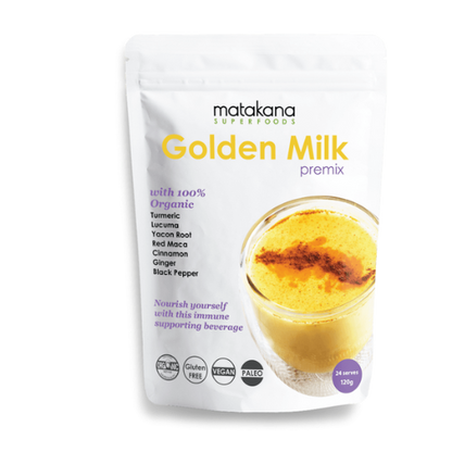 Matakana Golden Milk Premix Org 120g