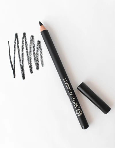 LIVING NATURE EYE PENCIL - MIDNIGHT Enhance and define eyes with Living Natures certified natural Midnight Eye Pencil, a deep black shade. The gentle natural formula is crafted with nourishing Carnauba Wax, Aloe Leaf Extract and Macadamia Seed Oil, and enhanced with antioxidant rich Vitamin E.