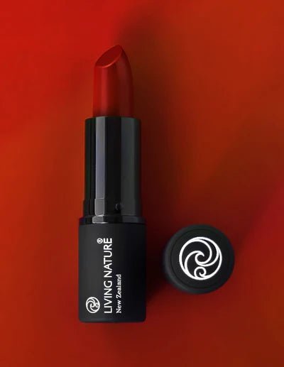 LIVING NATURE LIPSTICK - WILD FIRE Unleash your free spirit with Living Nature’s Wild Fire natural lipstick, a beautiful warm red with orange undertones. Offering a smooth semi-matte finish and vibrant colour in one creamy swipe, Wild Fire will inspire you to tackle your day with confidence.