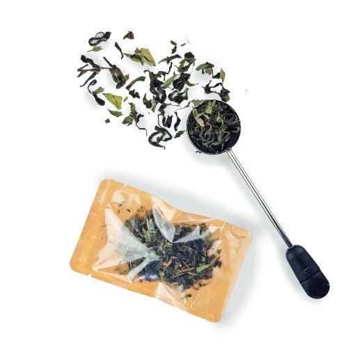 MagicT - Daily - Green T and Peppermint 40g Make a perfect and flavourful cup of refreshing peppermint tea with the tangy and enjoyable bitterness of Green tea. Enjoy it any time of the day. MagicT's special GreenTea is less fermented and it's full of magnesium and Antioxidants.