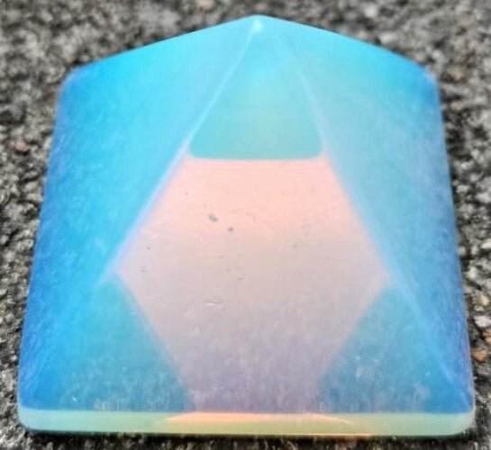 Opalite Pyramid - 1st Stop Marshall's Health Shop, Gift Shop! - Heath and Natural Therapy New Brighton Christchurch - Naturopath