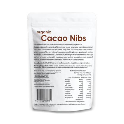 Matakana Cacao Nibs Organic 230g