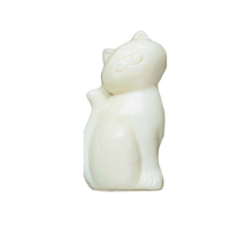 Salisbury Soap Cat White 48g Soap shaped cats 48g : white SKU: CATSOAP