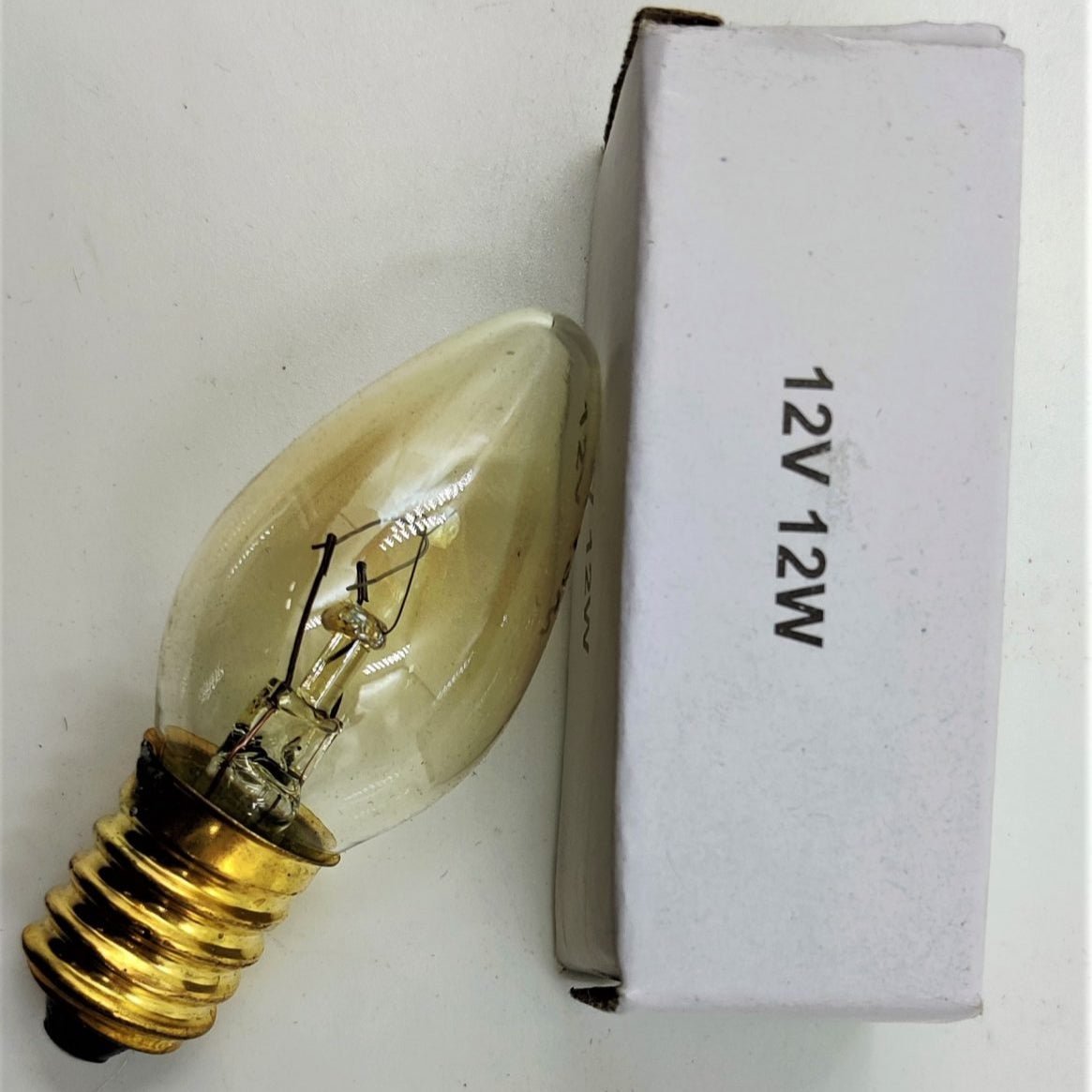 Salt Lamp Bulb 12W - 12V Low Voltage - MarshallsHealthShop