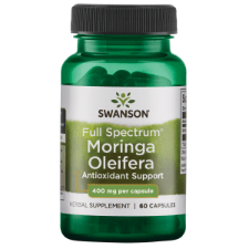 SWANSON Moringa Oleifera 400mg, Full Spectrum, 60 Capsules 1st Stop, Marshall's Health Shop! What is Moringa Oleifera? Discover the benefits of the "Drumstick" tree with Swanson Full Spectrum® Moringa Oleifera. Though little known in the West, this ancient tree is well known throughout the world as a source of nutrition and health-promoting phytonutrients.