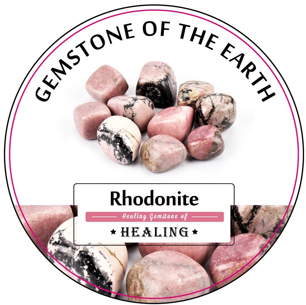 Tumbled Stone Rhodonite - MarshallsHealthShop
