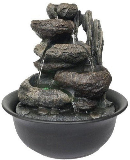 Water Feature Natural Rock Pools Warm 25 x 25 x 31cm Warm-white light SKU: WF24