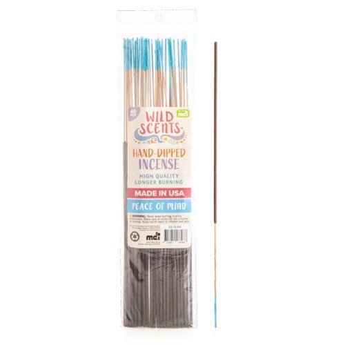 Wild Scents Peace Of Mind Incense Sticks 40 pcs - 1st Stop Marshall's Health Shop, Gift Shop! - Heath and Natural Therapy New Brighton Christchurch - Naturopath