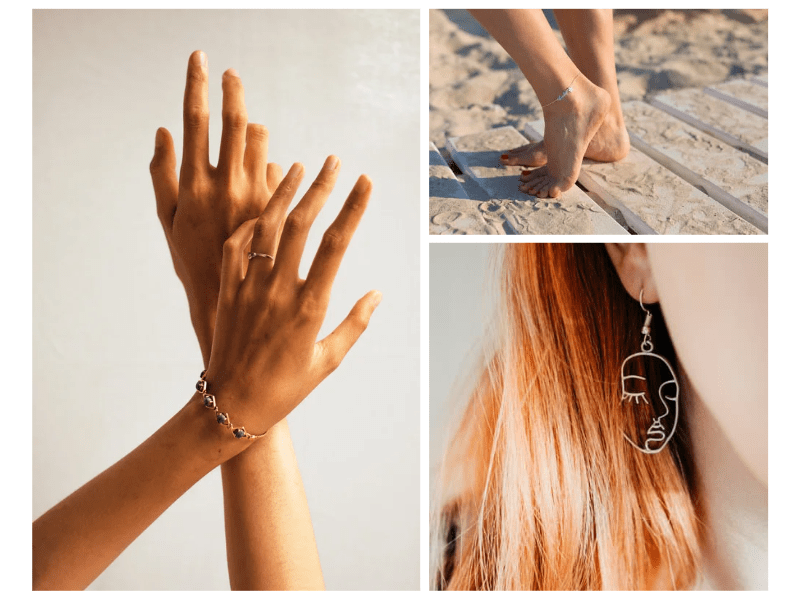 Anklets, Earrings & Rings - MarshallsHealthShop