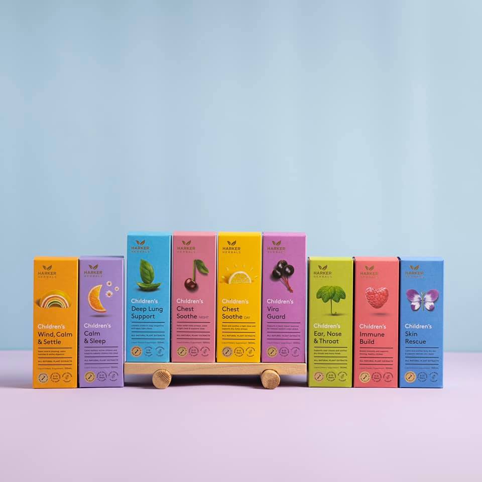 Harker Herbals Children's Health. Nurture Your Child's Health with Harker Herbals Kids Syrups - Boost Immunity and Support Recovery  - MarshallsHealthShop.