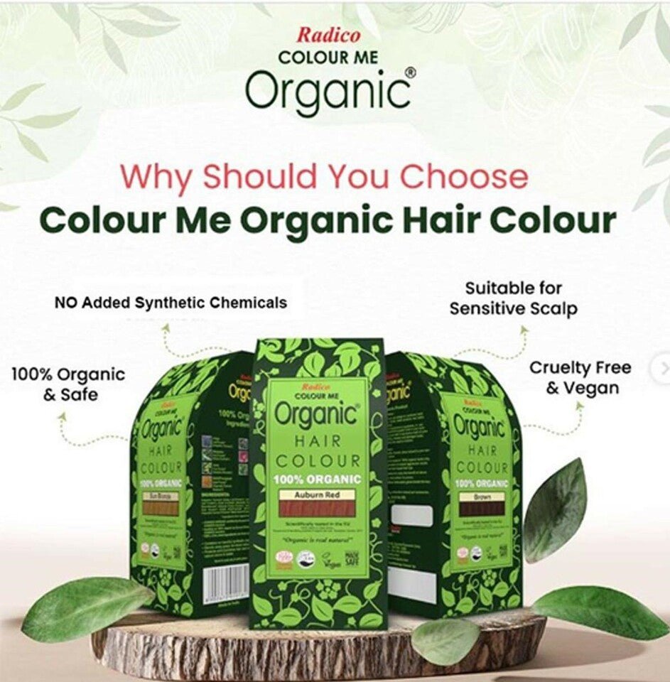 Radico Colour Me Organic Hair Beauty Range What is The Secret To Indian Women & Great Looking Hair? Introducing 100% Organic/ Eco Cert/ MadeSafe certified "Radico Organic Hair Colour" Available at your 1st Stop, Marshall's Health Shop!