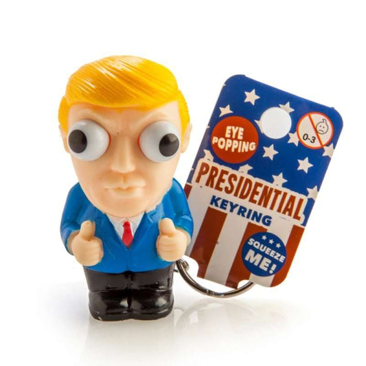 Eye Popping Keyring Donald Trump