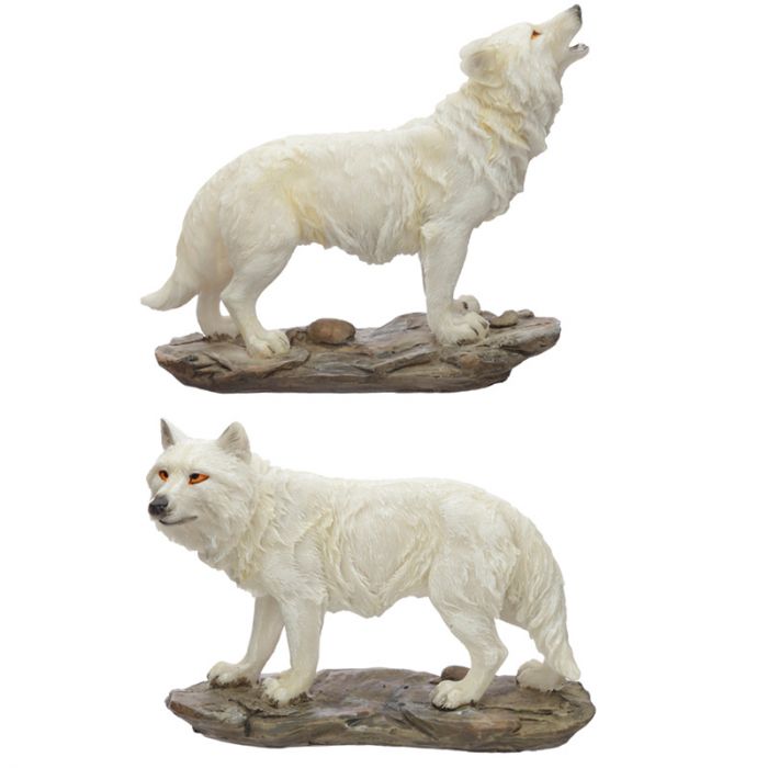 Protector of the North Wolf Figurine