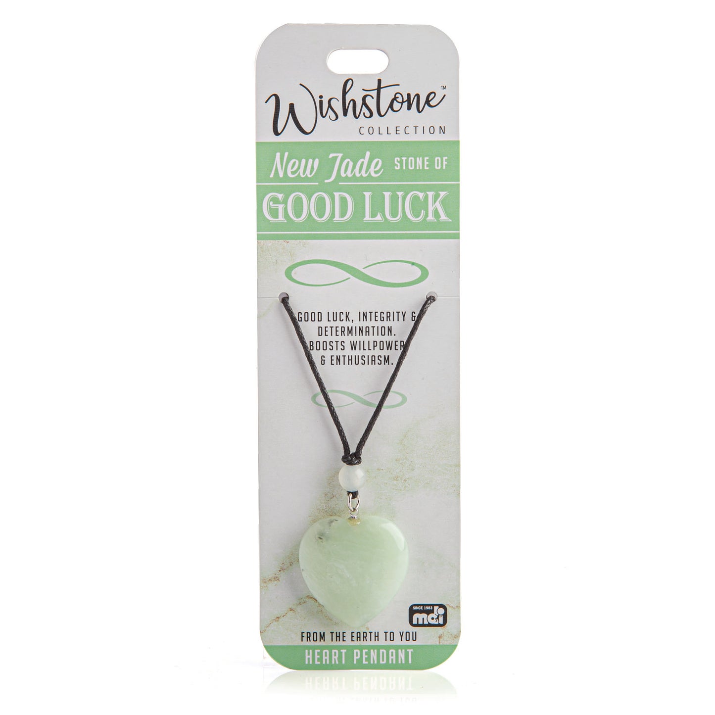 Wishstone Collection New Jade Heart Pendant