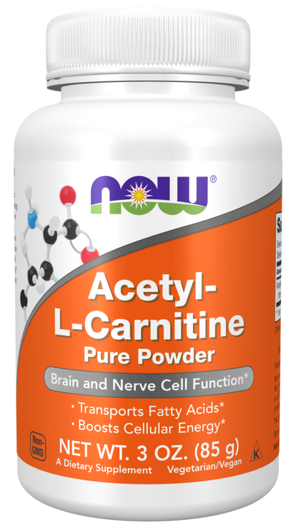 NOW Foods Acetyl L-Carnitine Powder 3oz