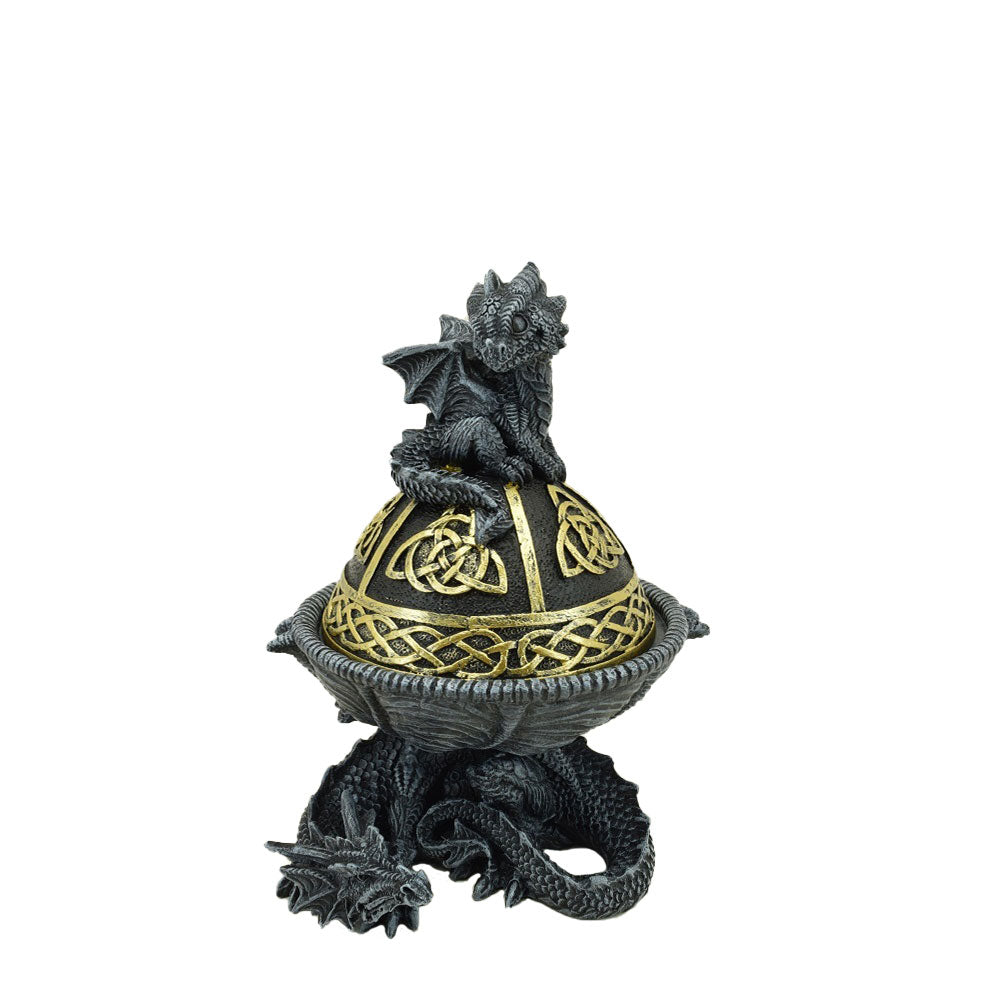 Dragon Box Black With Gold