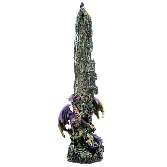 Dragon Waterfall Upright Ashcatcher Incense Burner