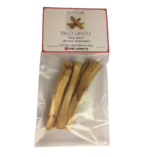 Palo Santo Holy Wood Sticks Pack of 3