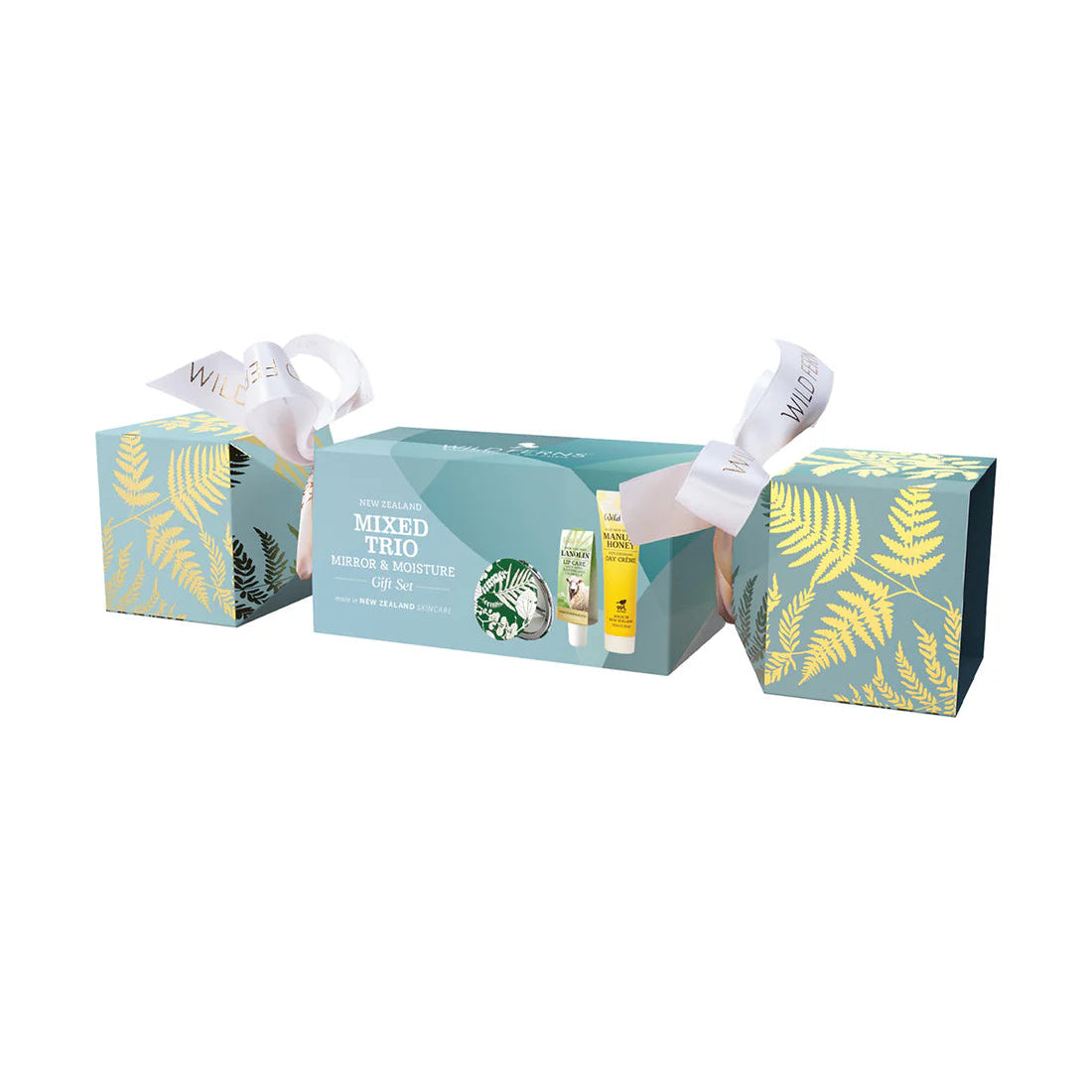 Wild Ferns Mirror and Moisture Gift Set Cracker

Made in New Zealand

1st Stop, Marshall's Health Shop, Gift Shop!

SKU: WFCM