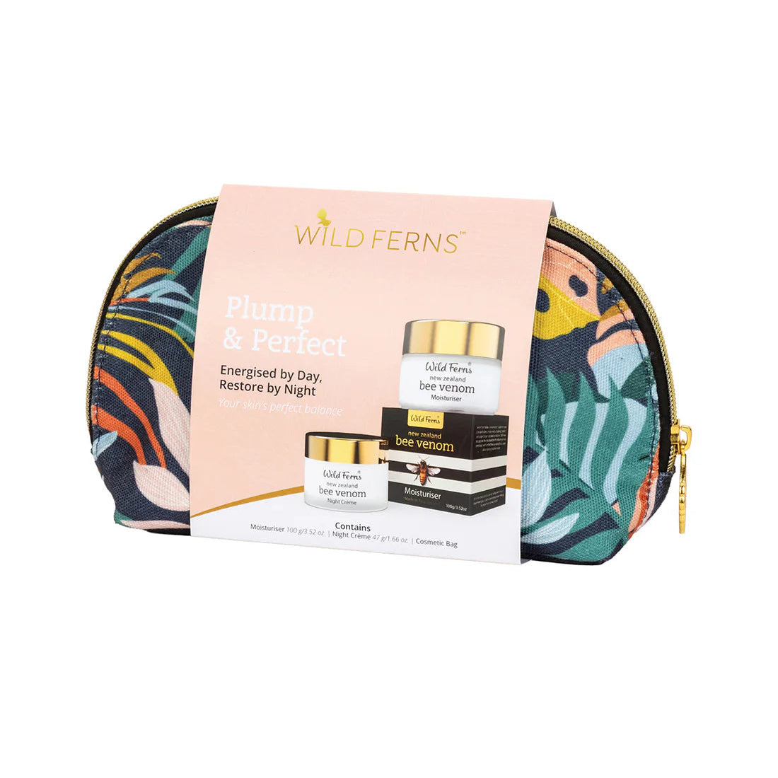 Wild Ferns Bee Venom Cosmetic Gift Bag Set

Made in New Zealand

1st Stop, Marshall's Health Shop, Gift Shop!

SKU: WFCBBV