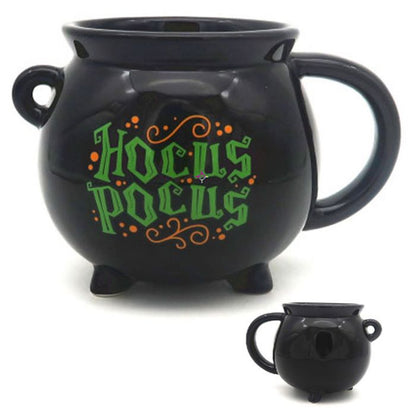 Hocus Pocus Black Cauldron Mug