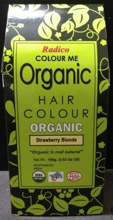 Radico Organic Hair Colour Strawberry Blonde