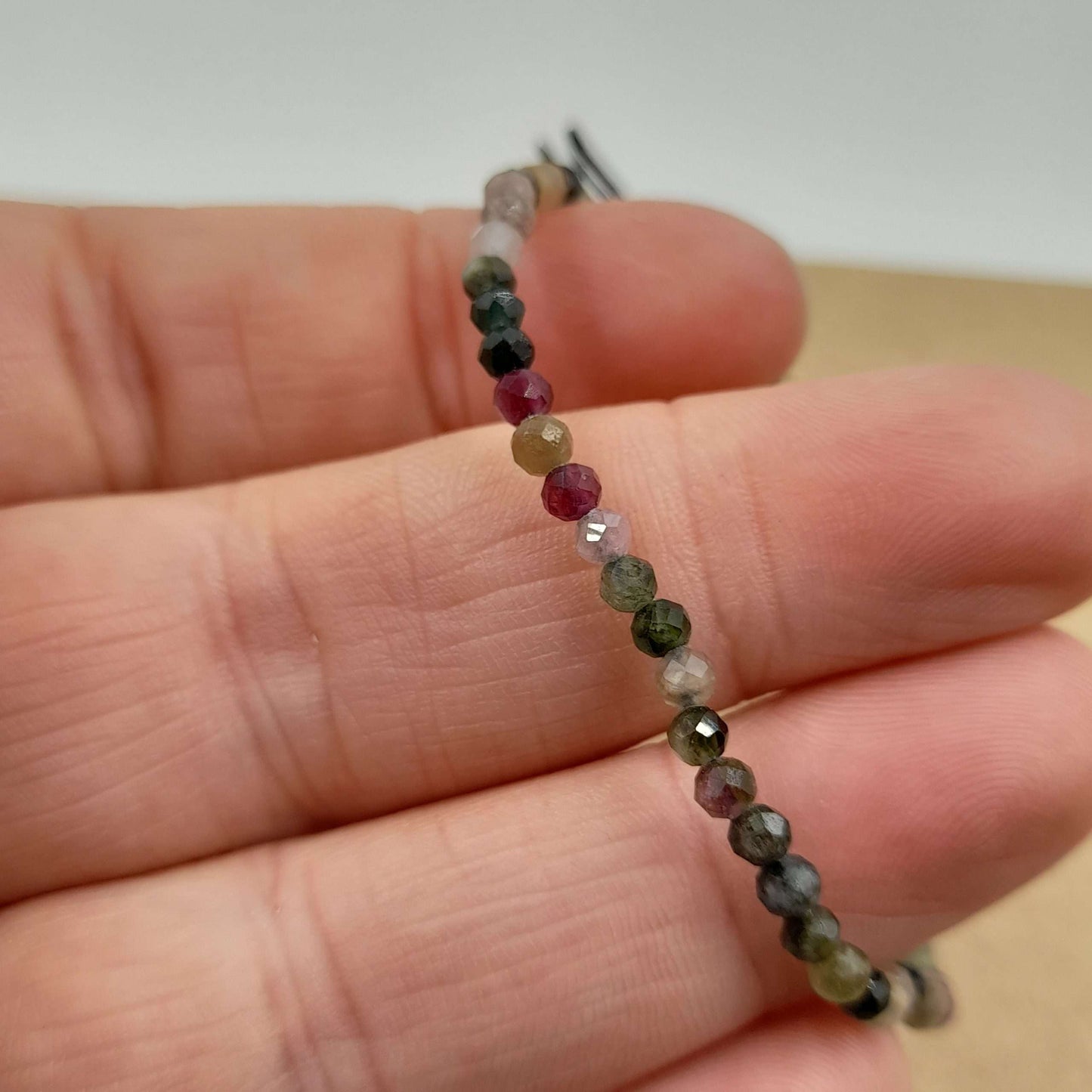 Star Cut Gemstone Bracelet Tourmaline